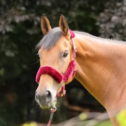 ARMA Faux Fur Headcollar & Lead Rope^Shires Equestrian Sale