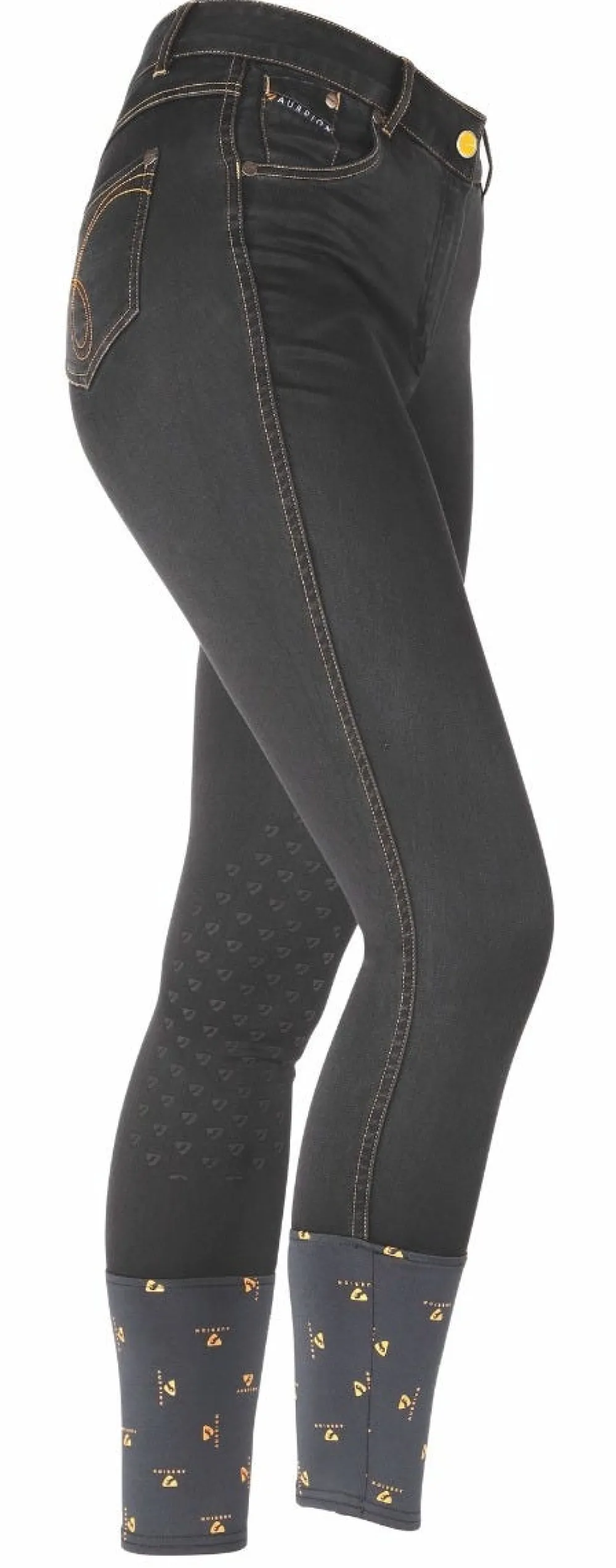 Aubrion Putney Denim Breeches - Maids^Shires Equestrian New