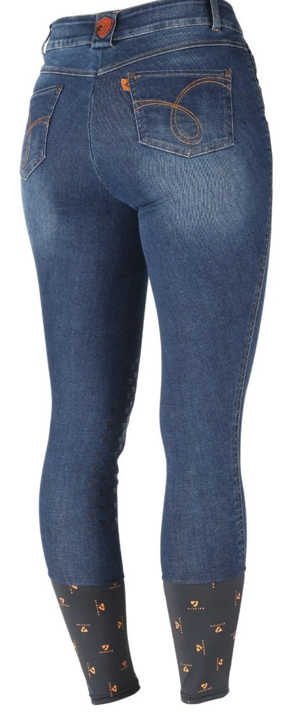 Aubrion Putney Denim Breeches - Maids^Shires Equestrian New