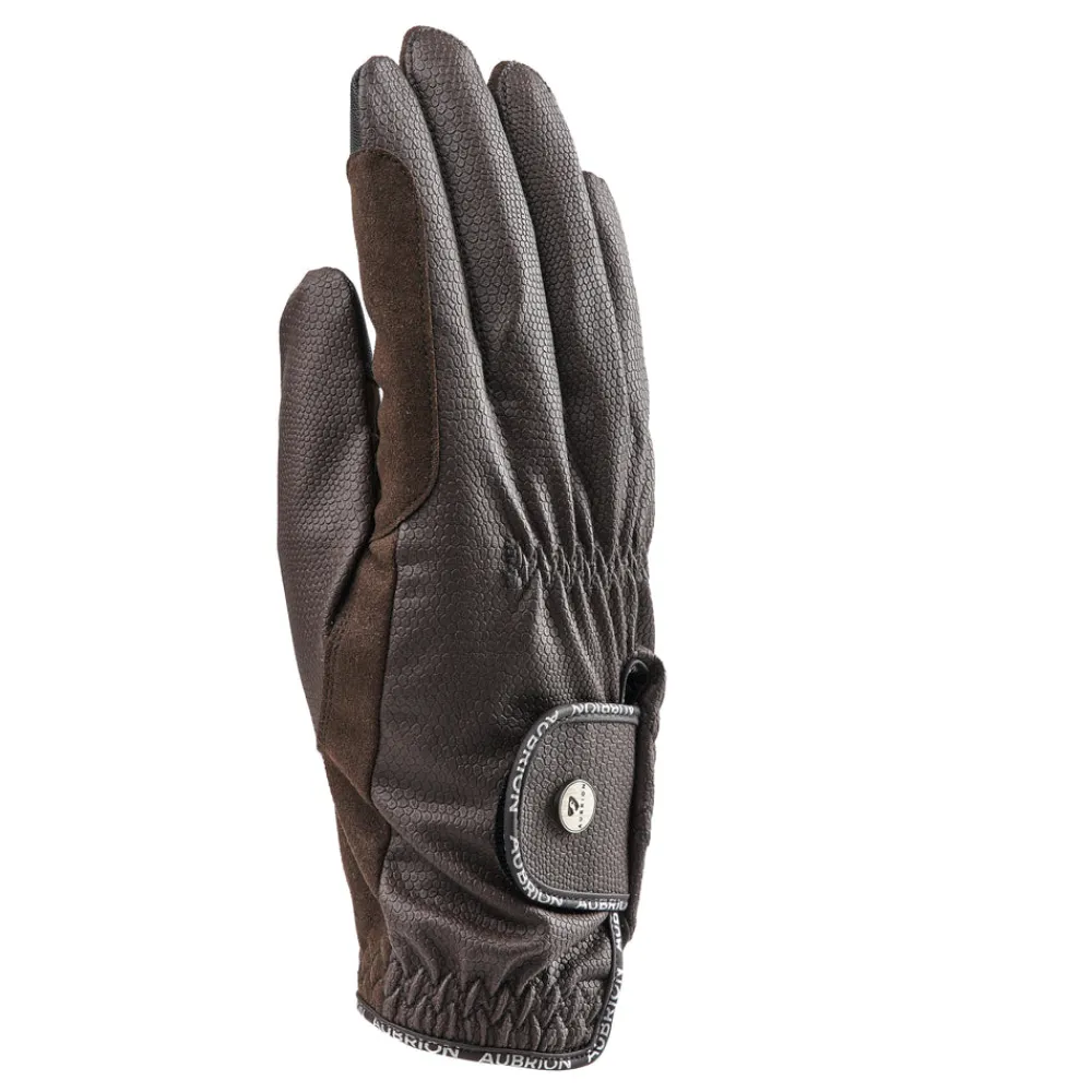 Aubrion Stadium FlexFit Riding Gloves - Childs^Shires Equestrian Clearance