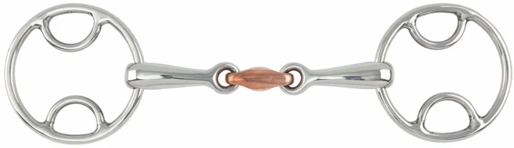 Bevel Bit With Copper Lozenge^Shires Equestrian Outlet