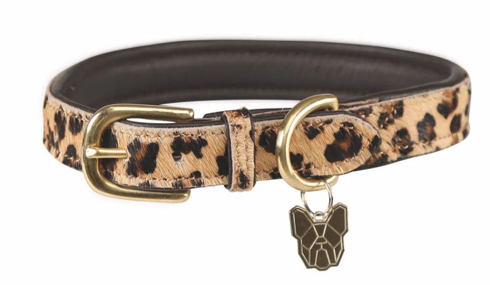 Digby & Fox Cow Hair Dog Collar^Shires Equestrian Clearance