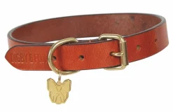 Digby & Fox Flat Leather Dog Collar^Shires Equestrian Discount