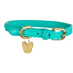 Digby & Fox Rolled Leather Dog Collar^Shires Equestrian Outlet