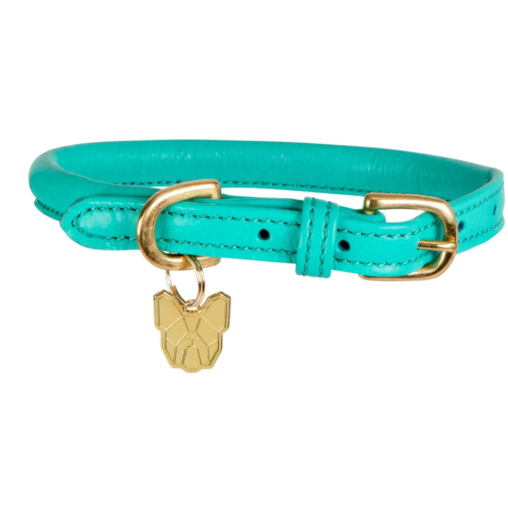 Digby & Fox Rolled Leather Dog Collar^Shires Equestrian Outlet