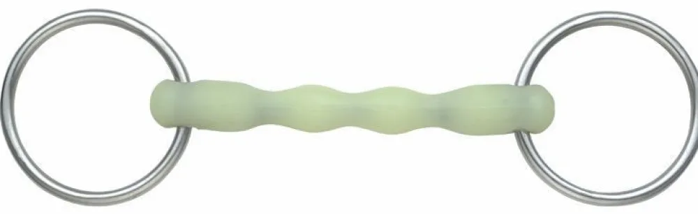 Equikind Ripple Loose Ring Snaffle^Shires Equestrian New