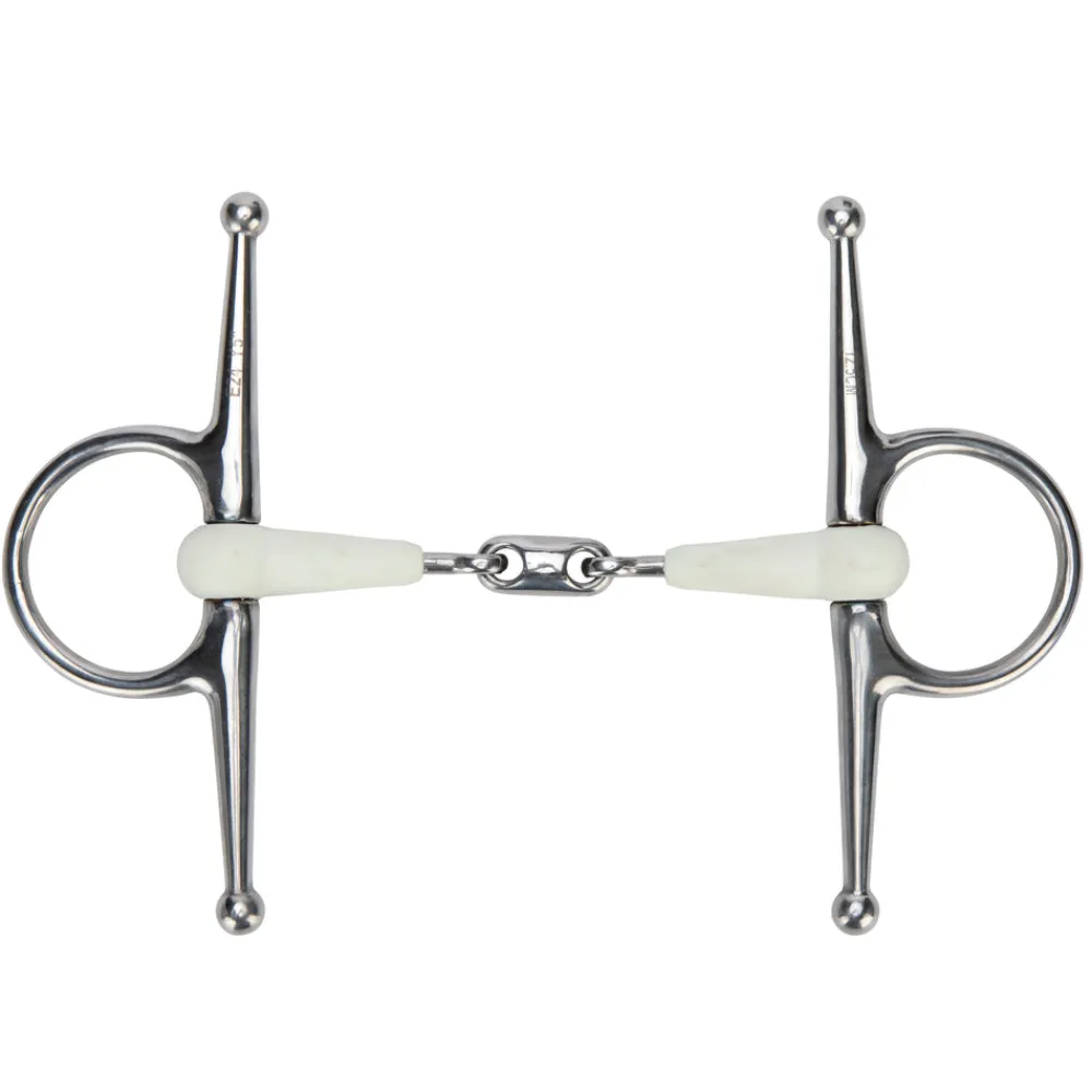 EquiKind Softie Full Cheek Peanut Link^Shires Equestrian Outlet