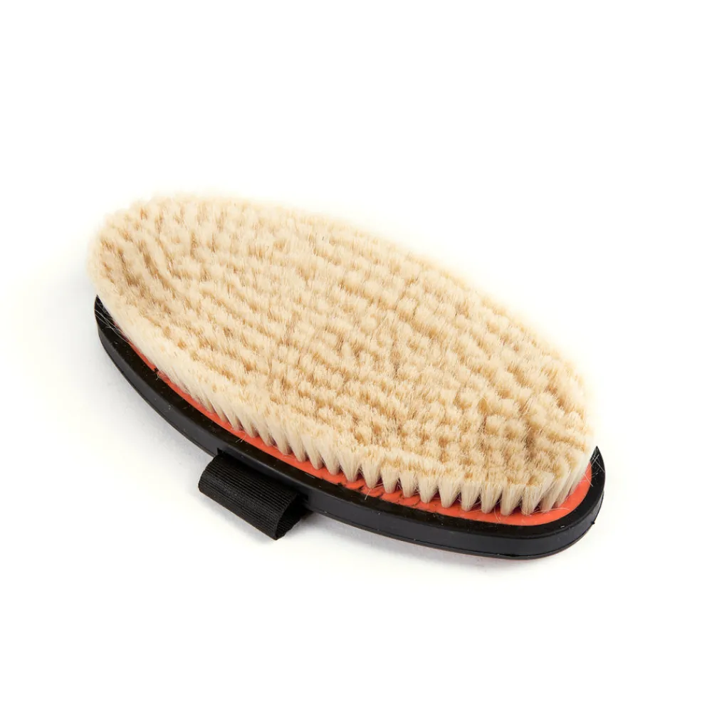 EZI-GROOM Grip Body Brush with Goat Hair^Shires Equestrian Discount