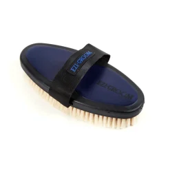 EZI-GROOM Grip Body Brush with Goat Hair^Shires Equestrian Discount