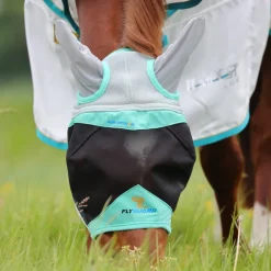 FlyGuard Pro Air Motion Fly Mask with Ears^Shires Equestrian Discount