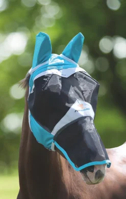 FlyGuard Pro Fine Mesh Fly Mask with Ears & Nose^Shires Equestrian Online