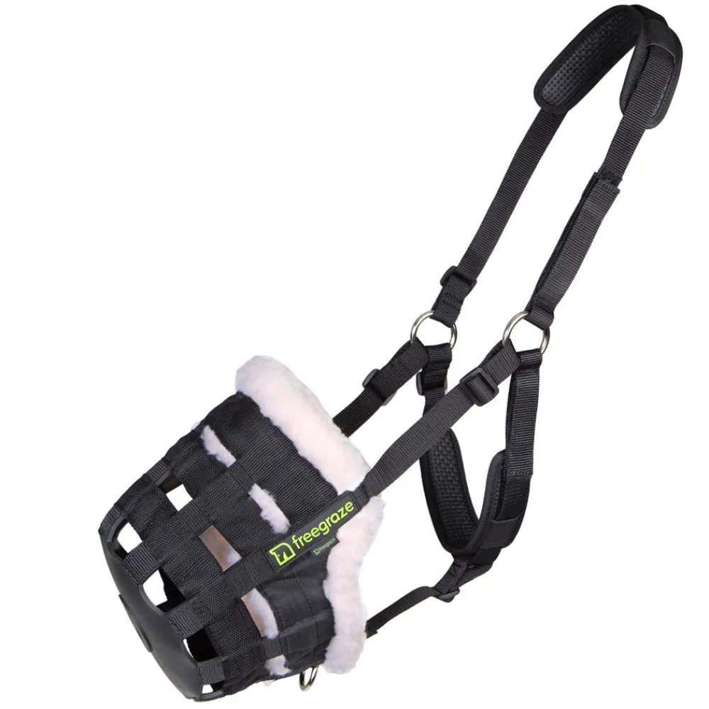 FreeGraze Deluxe Comfort Grazing Muzzle^Shires Equestrian Outlet