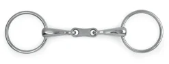 French Link Loose Ring Snaffle^Shires Equestrian Hot