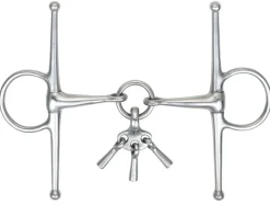 Full Cheek Snaffle with Keys^Shires Equestrian Online