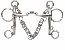 Medium Port Mouth Pelham^Shires Equestrian New