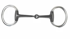 Sweet Iron Flat Ring Eggbutt Snaffle^Shires Equestrian Outlet