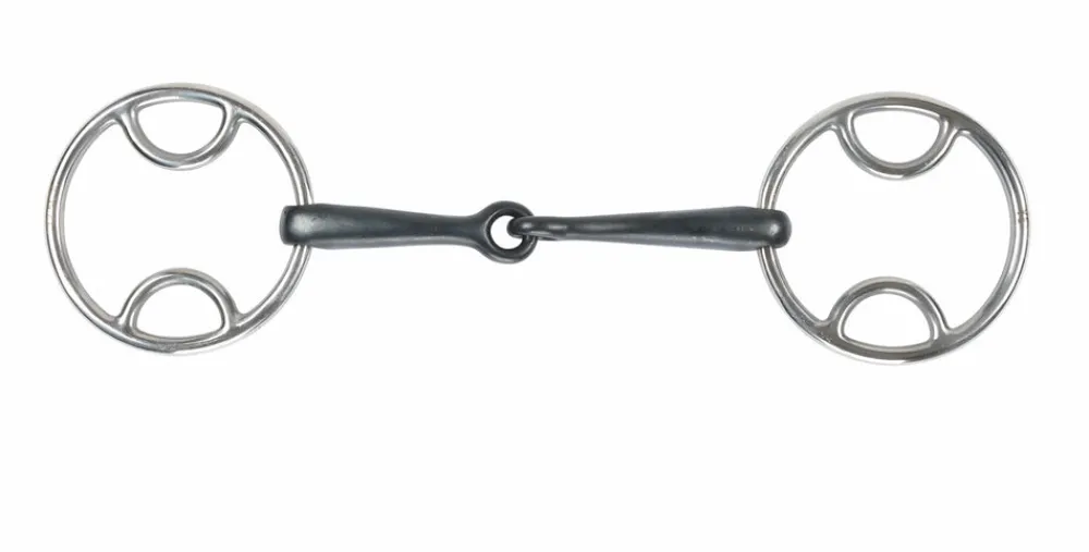 Sweet Iron Jointed Bevel Bit^Shires Equestrian Clearance