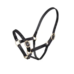 Velociti GARA Adjustable Leather Headcollar^Shires Equestrian Outlet