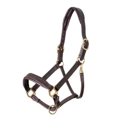 Velociti GARA Leather Travel Headcollar^Shires Equestrian