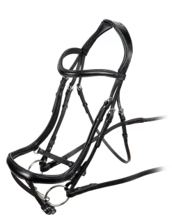 Velociti RAPIDA Ergonomic Curved Flash Bridle^Shires Equestrian Online