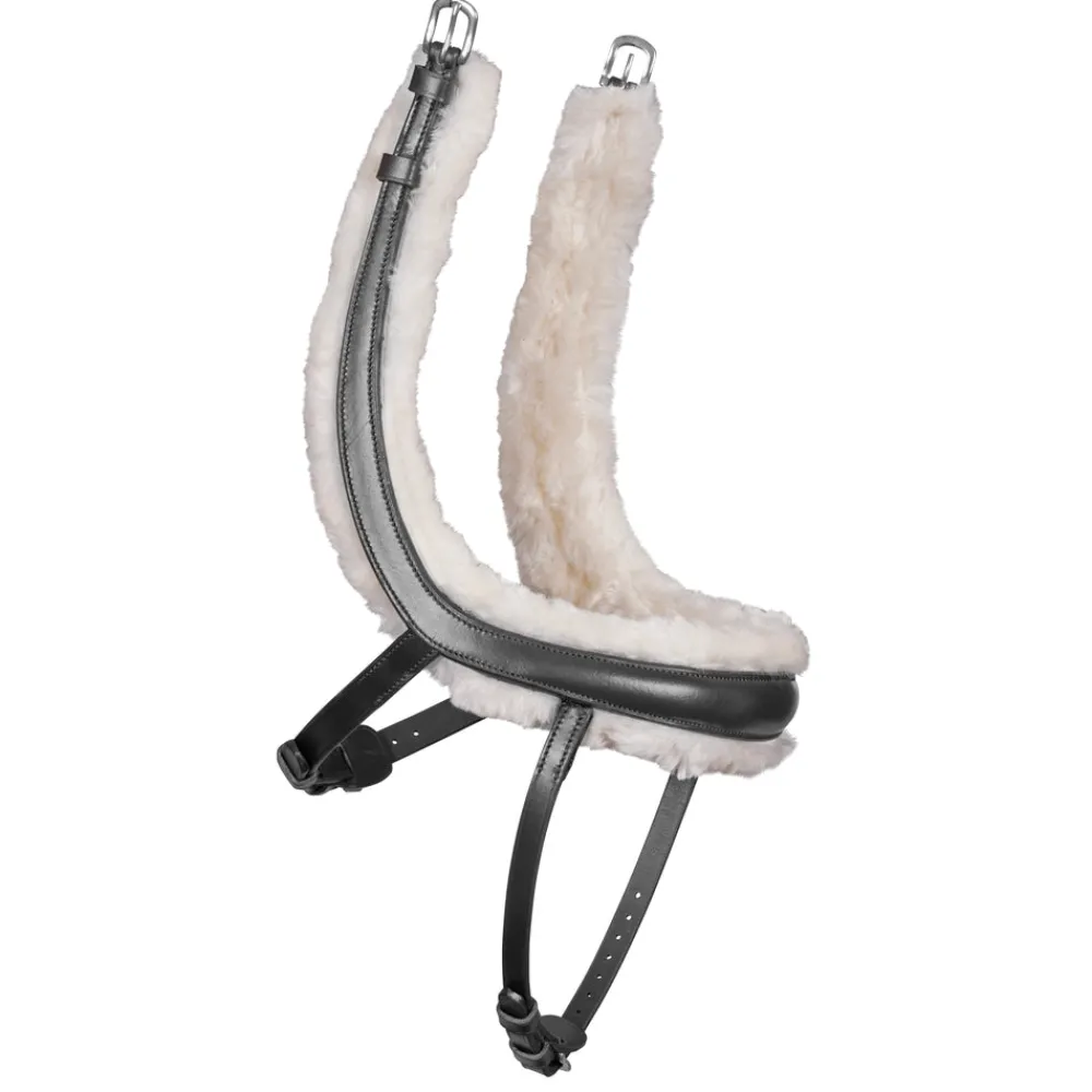 Velociti RAPIDA Fleece Curved Flash Noseband^Shires Equestrian Online
