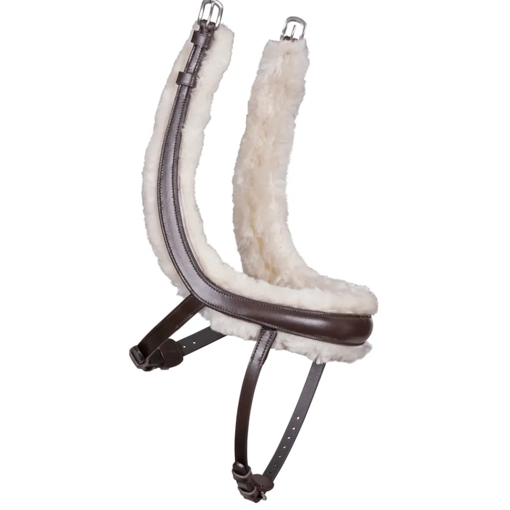Velociti RAPIDA Fleece Curved Flash Noseband^Shires Equestrian Online
