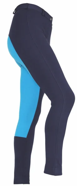 Wessex Two Tone Jodhpurs - Maids^Shires Equestrian New